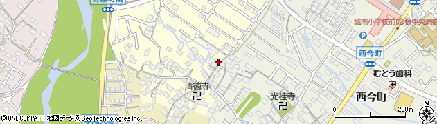 滋賀県彦根市野瀬町周辺の地図