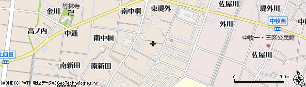 愛知県稲沢市祖父江町四貫東堤外1127周辺の地図