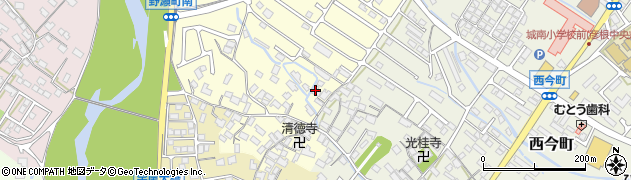 滋賀県彦根市野瀬町687周辺の地図