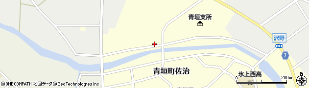 兵庫県丹波市青垣町佐治89周辺の地図