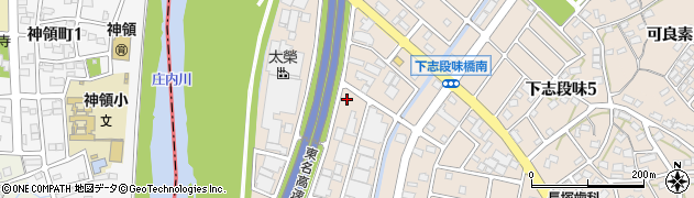 愛知県名古屋市守山区下志段味（長筬）周辺の地図
