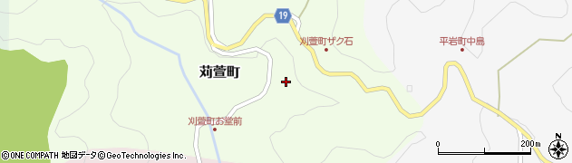 愛知県豊田市苅萱町61周辺の地図
