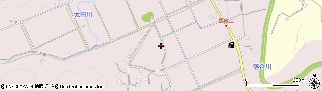 千葉県いすみ市長志周辺の地図