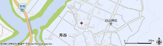 京都府船井郡京丹波町升谷中皆地55周辺の地図