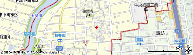 愛知県清須市春日宮重町265周辺の地図