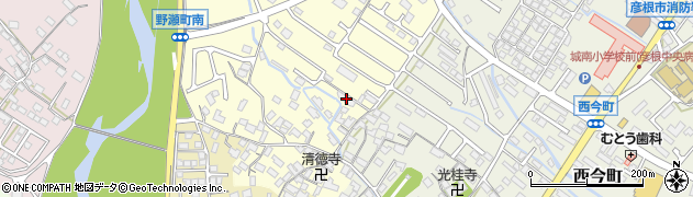 滋賀県彦根市野瀬町689周辺の地図