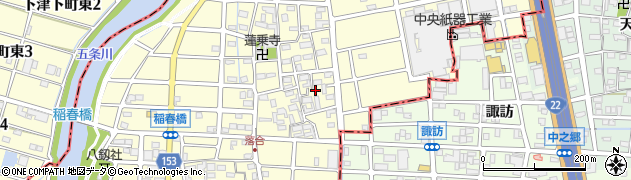 愛知県清須市春日宮重町251周辺の地図