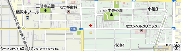 花木社会保険労務士事務所周辺の地図