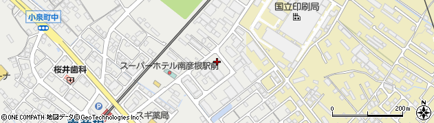 株式会社トーカイ　彦根営業所周辺の地図