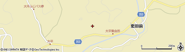 愛知県豊田市大平町下栗24周辺の地図