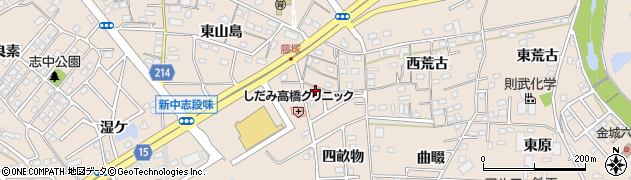 愛知県名古屋市守山区中志段味四畝物2334周辺の地図