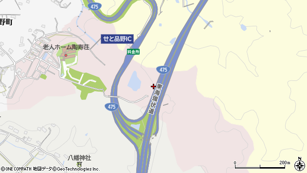 〒480-1217 愛知県瀬戸市井山町の地図