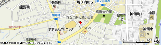 愛知県春日井市熊野町1575周辺の地図