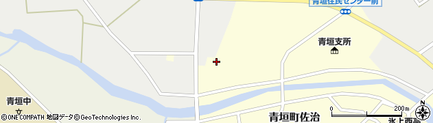 兵庫県丹波市青垣町佐治80周辺の地図