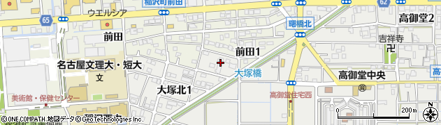 名古屋文理短大学生ハイツ周辺の地図