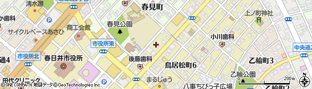 東濃信用金庫春日井支店周辺の地図