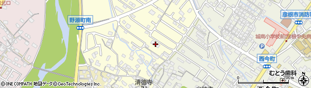 滋賀県彦根市野瀬町5周辺の地図