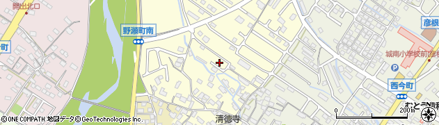 滋賀県彦根市野瀬町659周辺の地図