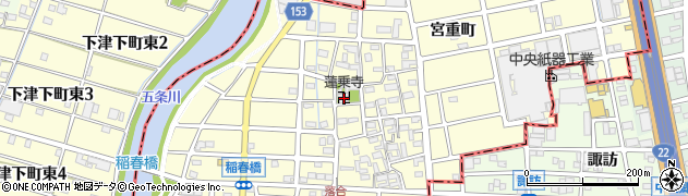 愛知県清須市春日宮重町228周辺の地図