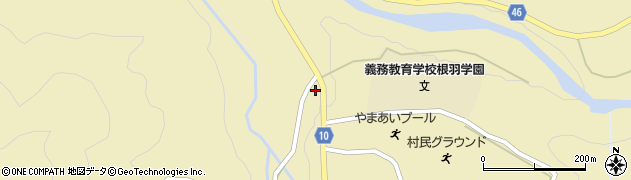 長野県下伊那郡根羽村292周辺の地図