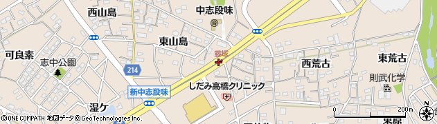 志段味交通広場駅周辺の地図