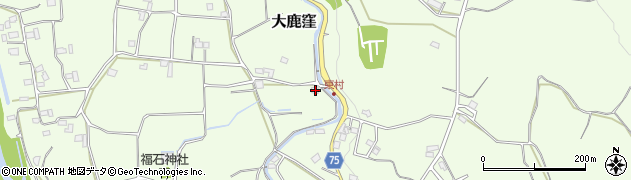 静岡県富士宮市大鹿窪318周辺の地図