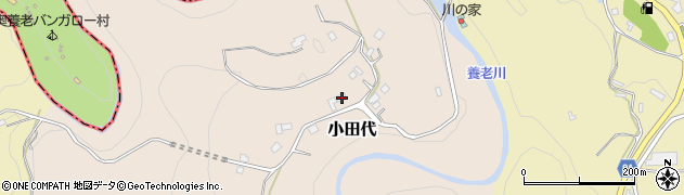 千葉県夷隅郡大多喜町小田代1053周辺の地図