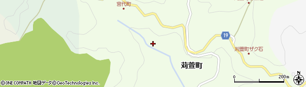 愛知県豊田市苅萱町136周辺の地図