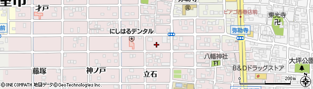 愛知県北名古屋市西之保立石16周辺の地図