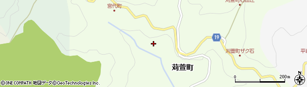 愛知県豊田市苅萱町169周辺の地図