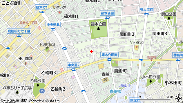 〒486-0855 愛知県春日井市関田町の地図