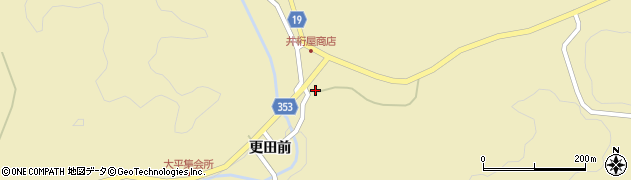愛知県豊田市大平町神殿周辺の地図