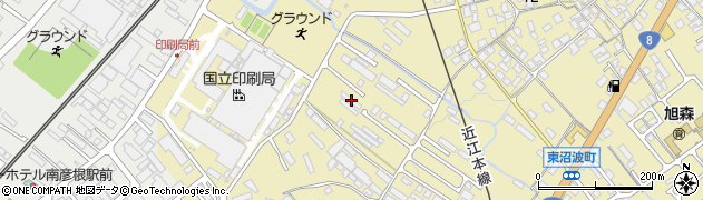 滋賀県彦根市東沼波町959周辺の地図