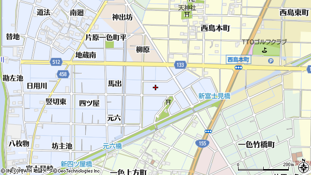 〒492-8355 愛知県稲沢市片原一色町の地図