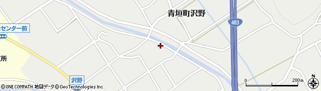 兵庫県丹波市青垣町沢野252周辺の地図