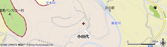 千葉県夷隅郡大多喜町小田代1159周辺の地図