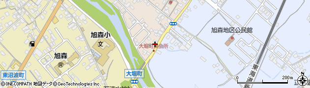 滋賀県彦根市地蔵町417周辺の地図