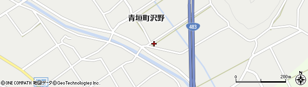 兵庫県丹波市青垣町沢野516周辺の地図