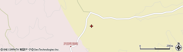 愛知県豊田市下仁木町鍋坂周辺の地図