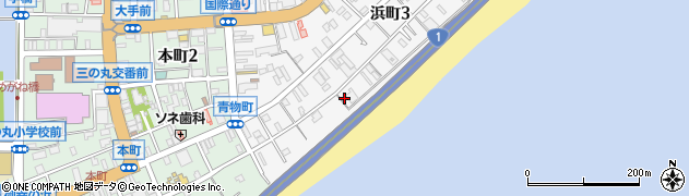 早瀬幸八商店(ひもの工房)周辺の地図