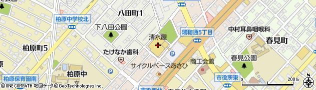 株式会社清水屋　春日井店周辺の地図