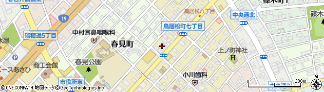 百五銀行春日井支店 ＡＴＭ周辺の地図