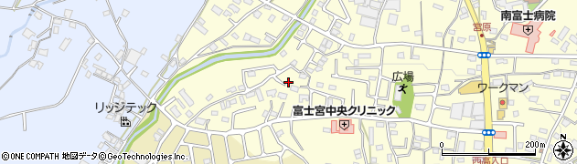 静岡県富士宮市宮原179周辺の地図