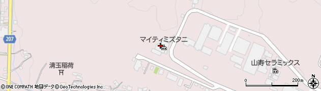 株式会社マイティミズタニ　穴田工場周辺の地図
