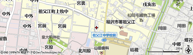 ＪＡ愛知西祖父江町周辺の地図