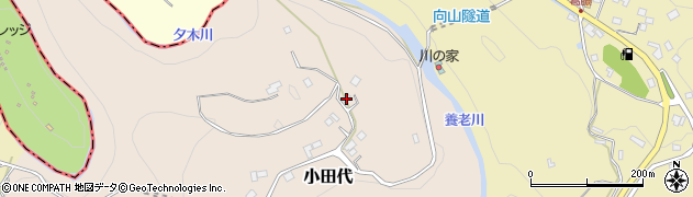 千葉県夷隅郡大多喜町小田代1101周辺の地図