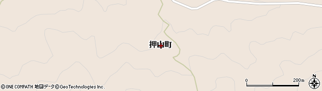 愛知県豊田市押山町周辺の地図