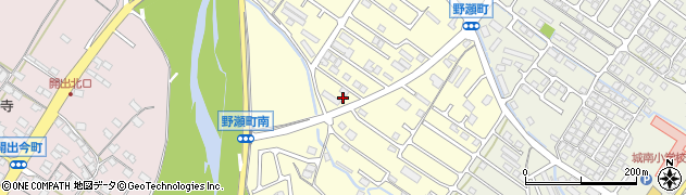 滋賀県彦根市野瀬町66周辺の地図