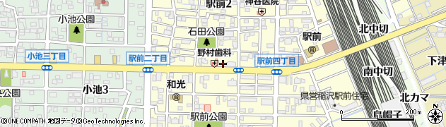 ポニークリーニング佐藤商店周辺の地図