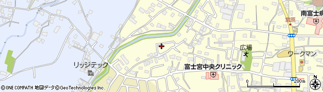 静岡県富士宮市宮原174周辺の地図